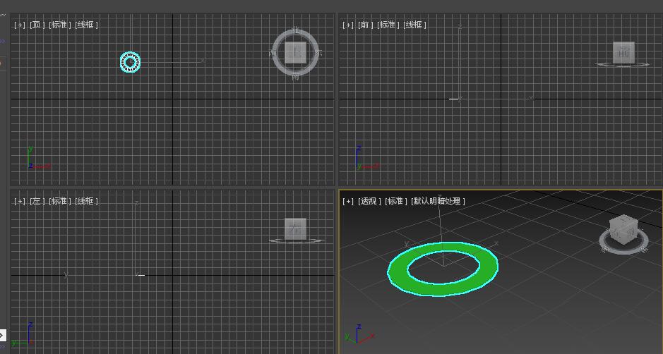 3dmax2018管状体和圆环创建教程截图