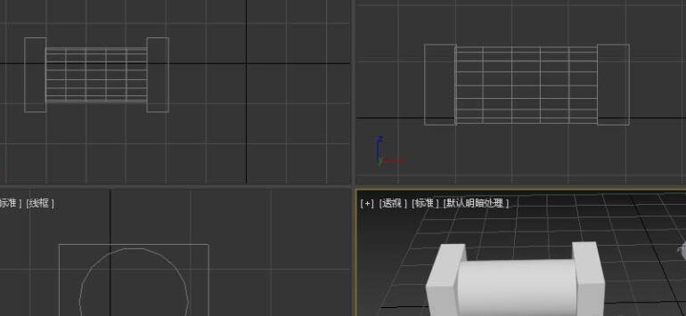 3Ds MAX使用冻结命令冻结参考物体的详细步骤截图