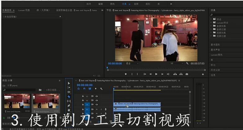 premiere制作画面多屏效果的图文步骤截图