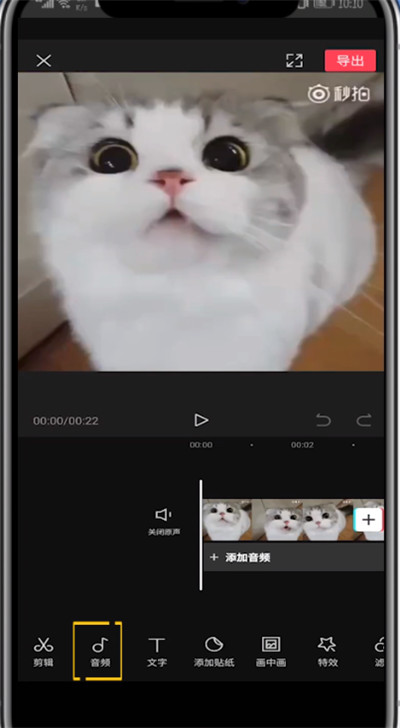 剪映里剪音乐的方法步骤截图