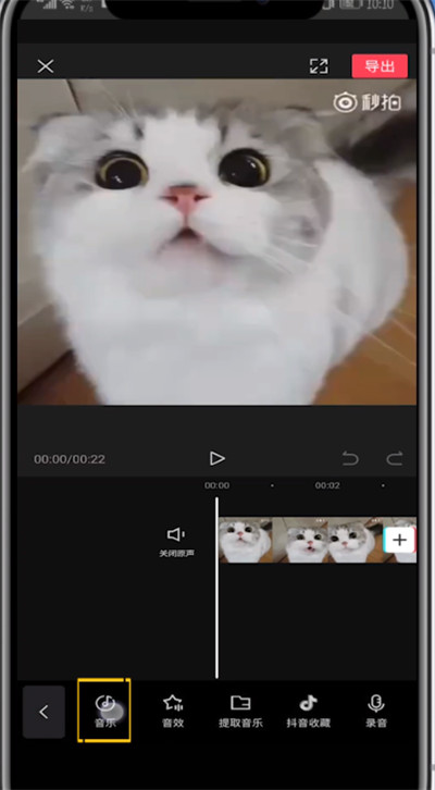 剪映里剪音乐的方法步骤截图