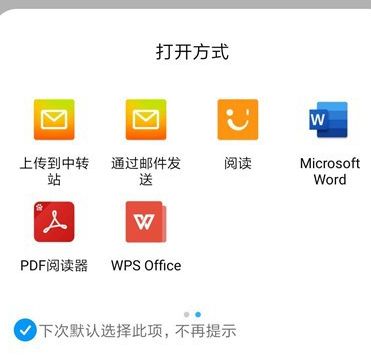 微信修改文件默认打开方式的操作流程截图