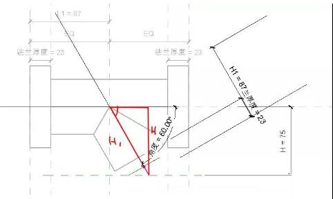 Revit管件族等径法兰三通制作方法技巧截图