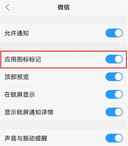 vivox21s关闭图标小红点的操作流程截图