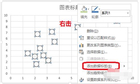 Excel风险坐标图怎么做?Excel风险坐标图方法截图