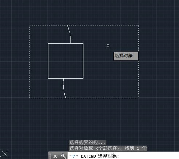 AutoCAD2014如何延伸图形?AutoCAD中延伸图形的操作步骤截图