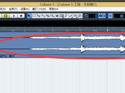 cubase5怎么设置左右定位器?cubase5设置左右定位器的方法截图