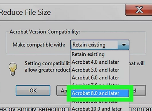 adobe acrobat reader dc怎么压缩pdf?adobe acrobat reader dc压缩pdf的方法截图