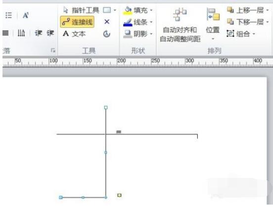 visio 2010怎么画直线?visio 2010画直线的方法步骤截图