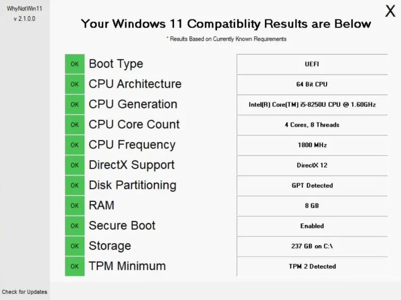 win11安装失败错误提示:此电脑无法运行Windows 11这么办?截图