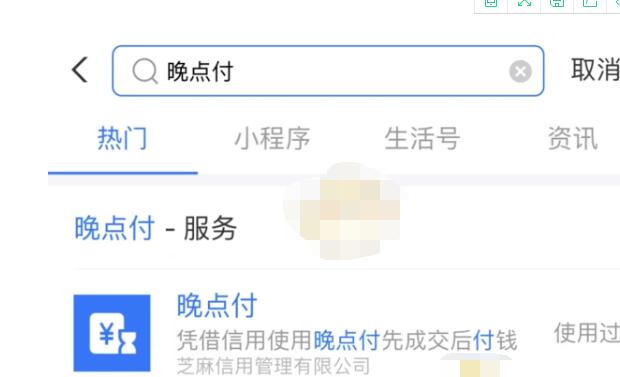 支付宝晚点付怎么用?支付使用晚点付的方法步骤截图