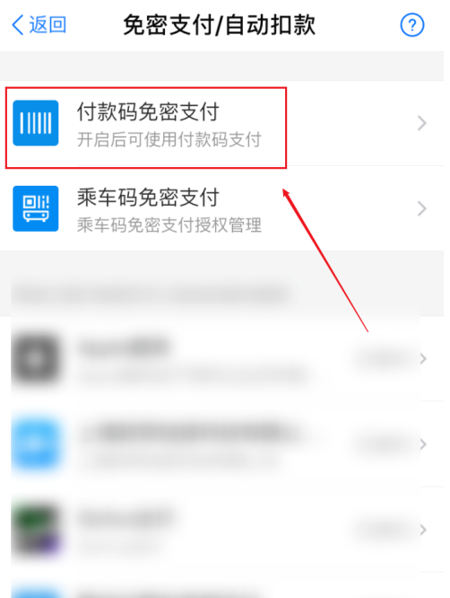 支付宝怎么关闭付款码免密支付 支付宝取消付款码免密支付步骤介绍截图
