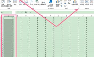 小编教你excel如何制作折线图表。