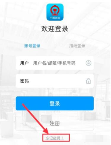 手机12306app登录不上去怎么办 手机12306app登录不上解决方法截图