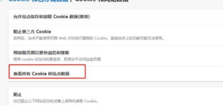 microsoft edge怎么查看Cookie数据？microsoft edge查看Cookie数据教程截图