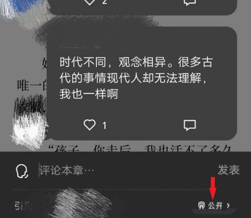 微信读书怎么私密评论？微信读书私密评论步骤介绍截图