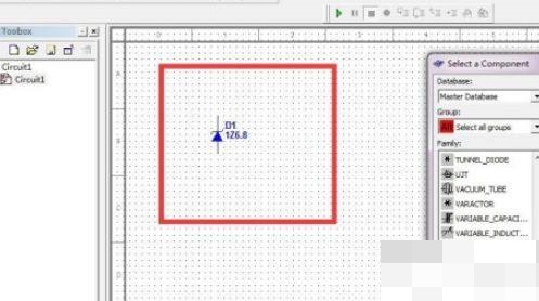 multisim怎么绘制1Z6.8二极管？multisim绘制1Z6.8二极管教程截图