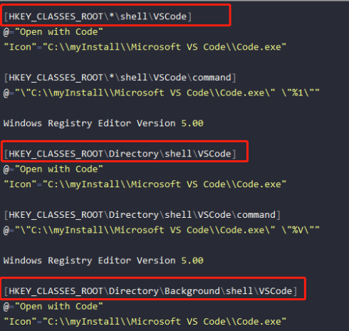 Vscode如何添加到右键菜单？Vscode添加到右键菜单的方法截图