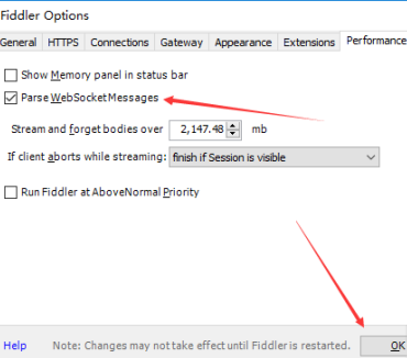 Fiddler如何解析websocket消息？Fiddler解析websocket消息的方法截图