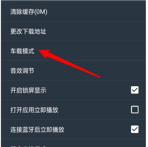 dj多多怎么开启车载模式?dj多多开启车载模式的方法截图